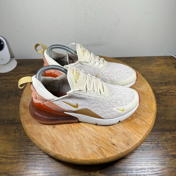 Nike Shoes - Nike Air Max 270 Light‎ Cream Terra Blush Gold Shoes Women's Size 7.5 AH6789-203